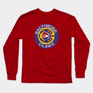 Defunct Baltimore Claws ABA Basketball 1976 Long Sleeve T-Shirt